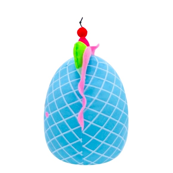 Squishmallow 11" Bertie the Blue Ice Cream Sundae Taco - Picture 8 of 13